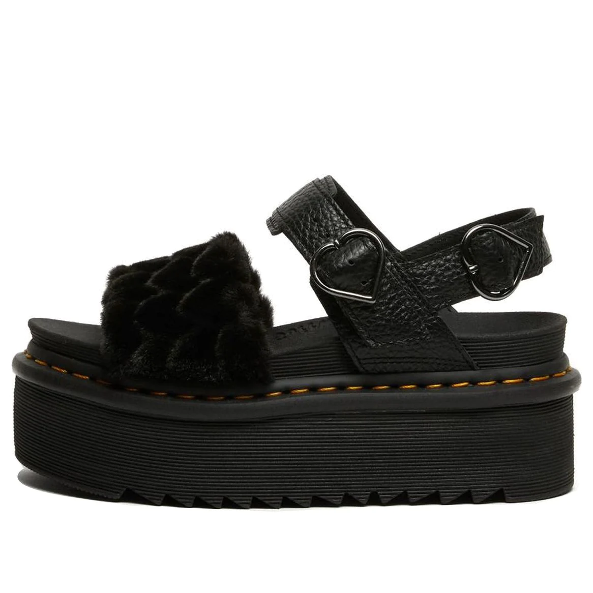 (WMNS) Voss Quad Flatform Sandal Black 26921001
