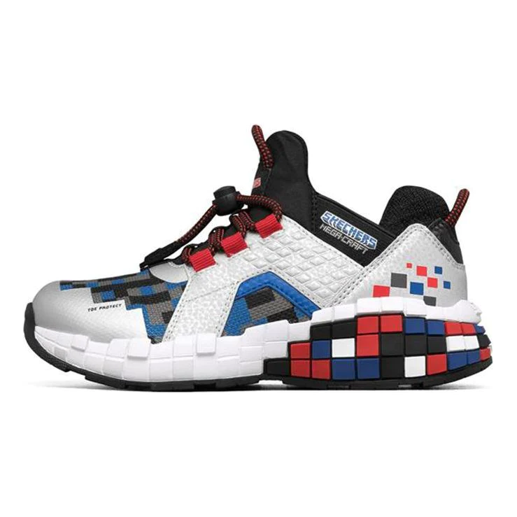 Mega-craft Running Shoes K Multi-color 'Black Silver Red' 402197L-BKSR