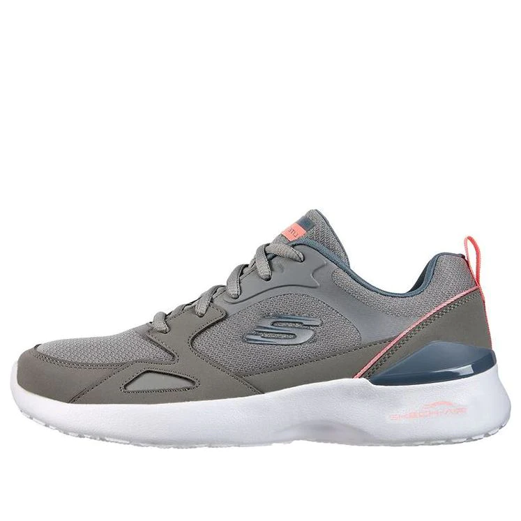 (WMNS) Skech-Air Dynamight-Carefree Way 'Gray Pink' 149663-GYPK