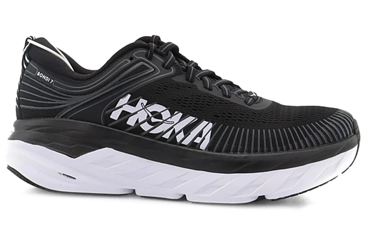 (WMNS) Bondi 7 'Black White' 1110519-BWHT