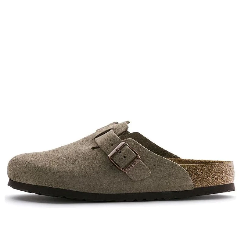 Boston Soft Footbed Suede Regular 'Taupe' 0560771