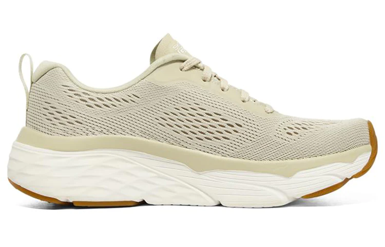 (WMNS) Max Cushioning Elite Low-Top Running Shoes White 128262-NAT