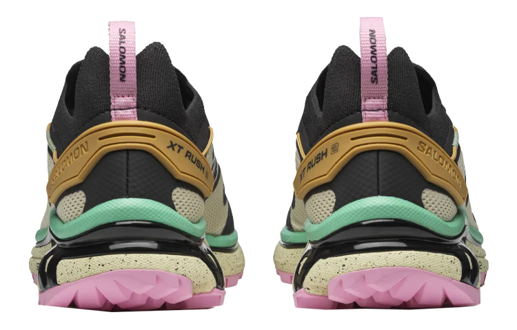 'Black Brown Pink' Hiking Shoes
