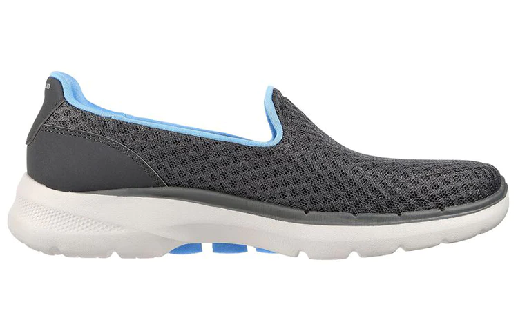 (WMNS) Go Walk 6 Low Loafer Grey/Blue 124508-GYBL