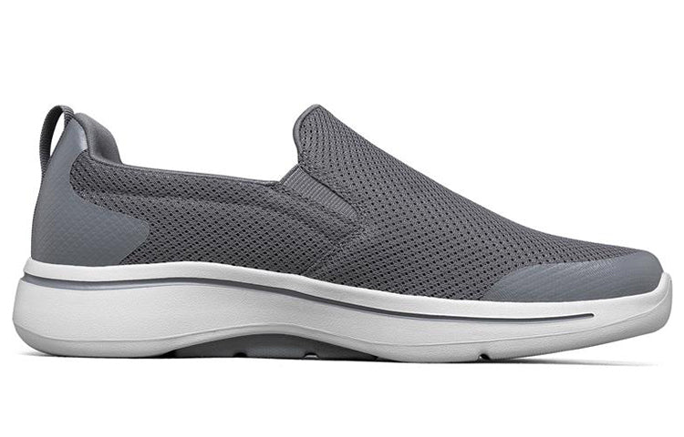 Go Walk Arch Fit Low-Top Running Shoes Grey 216121-CHAR