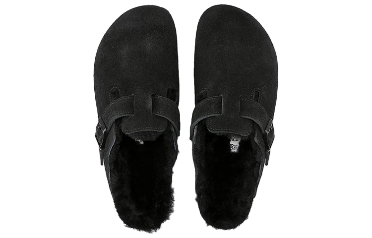 (WMNS) Boston Series Black Version Slippers 259883