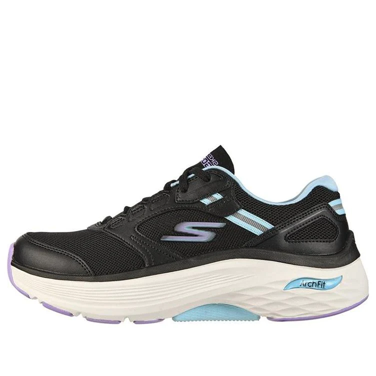 (WMNS) Max Cushioning Arch Fit Low-Top Running Shoes Black 128301-BKAQ