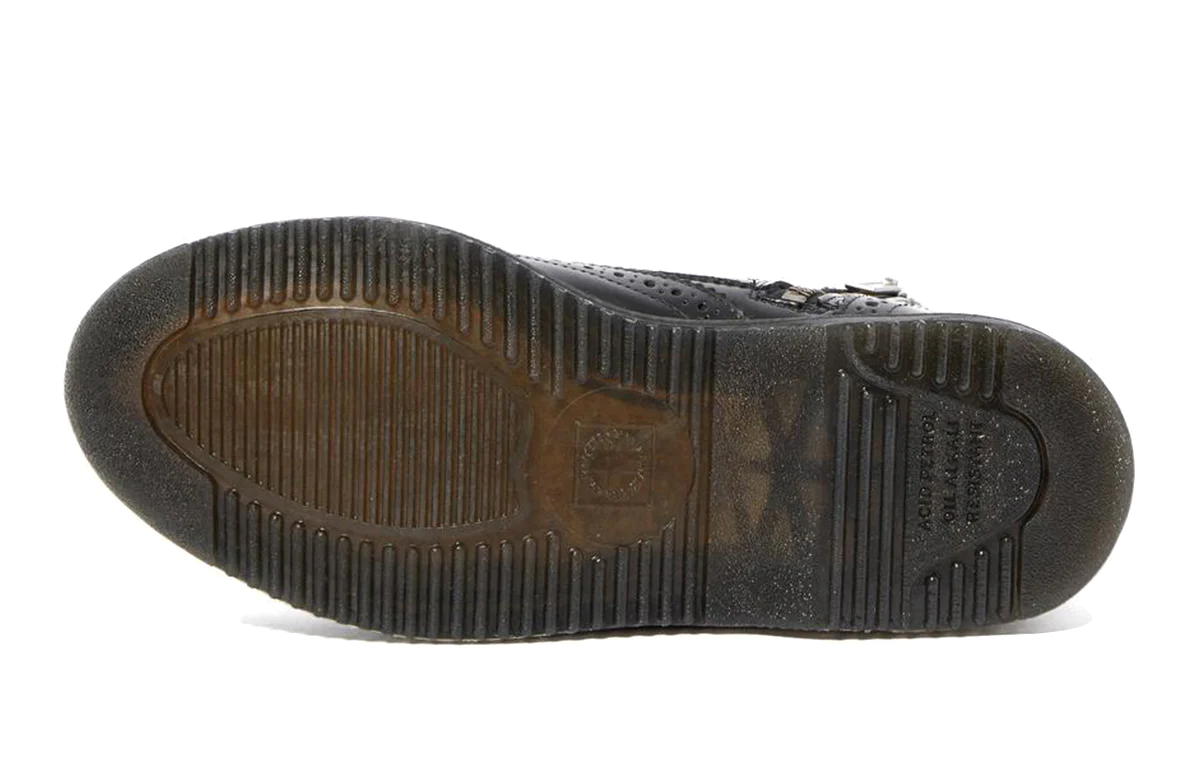 (WMNS) Dr.Martens Delphine Smooth Dress Boots 'Black' 22650001