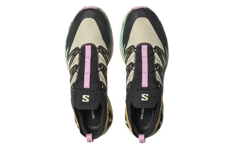 'Black Brown Pink' Hiking Shoes