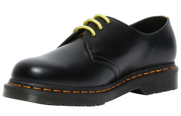 1461 Contrast Smooth Leather Shoes 'Black Green' 27289001