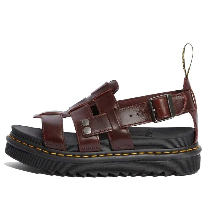 Terry Sandals Leather Brown 23521211