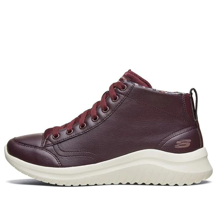 (WMNS) Ultra Flex 2.0 High-Top Running Shoes Red-Wine 13358-BURG