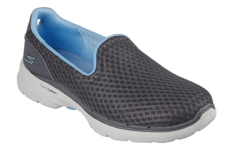 (WMNS) Go Walk 6 Low Loafer Grey/Blue 124508-GYBL