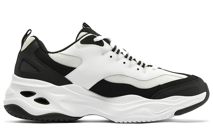 D'Lites Low-Top Daddy Shoes White/Black 237226-WBK