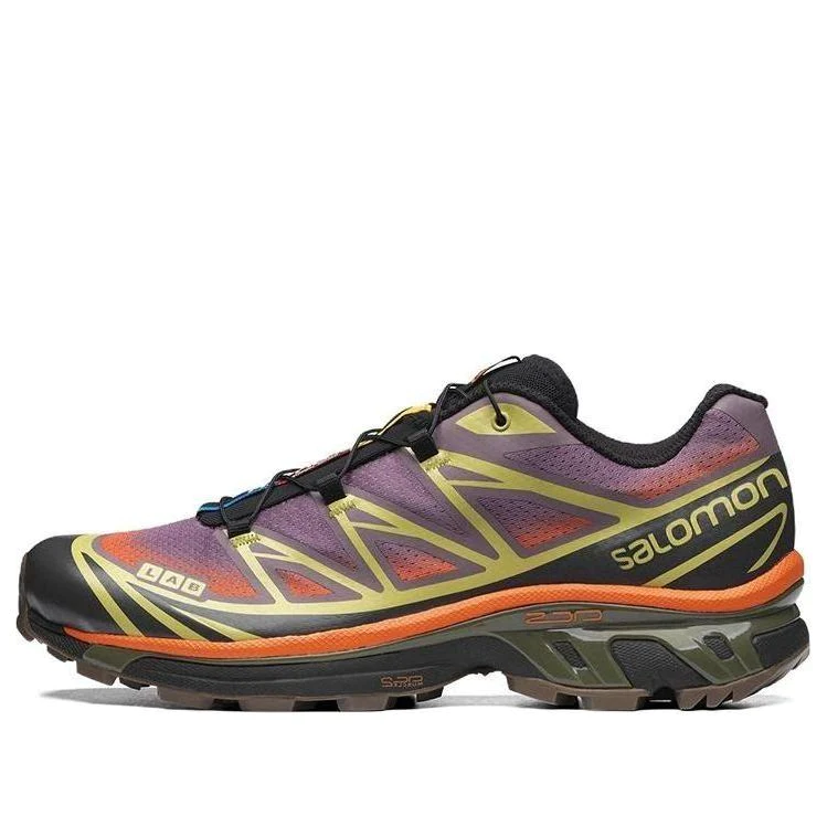 'Grey Orange Purple' Hiking Shoes