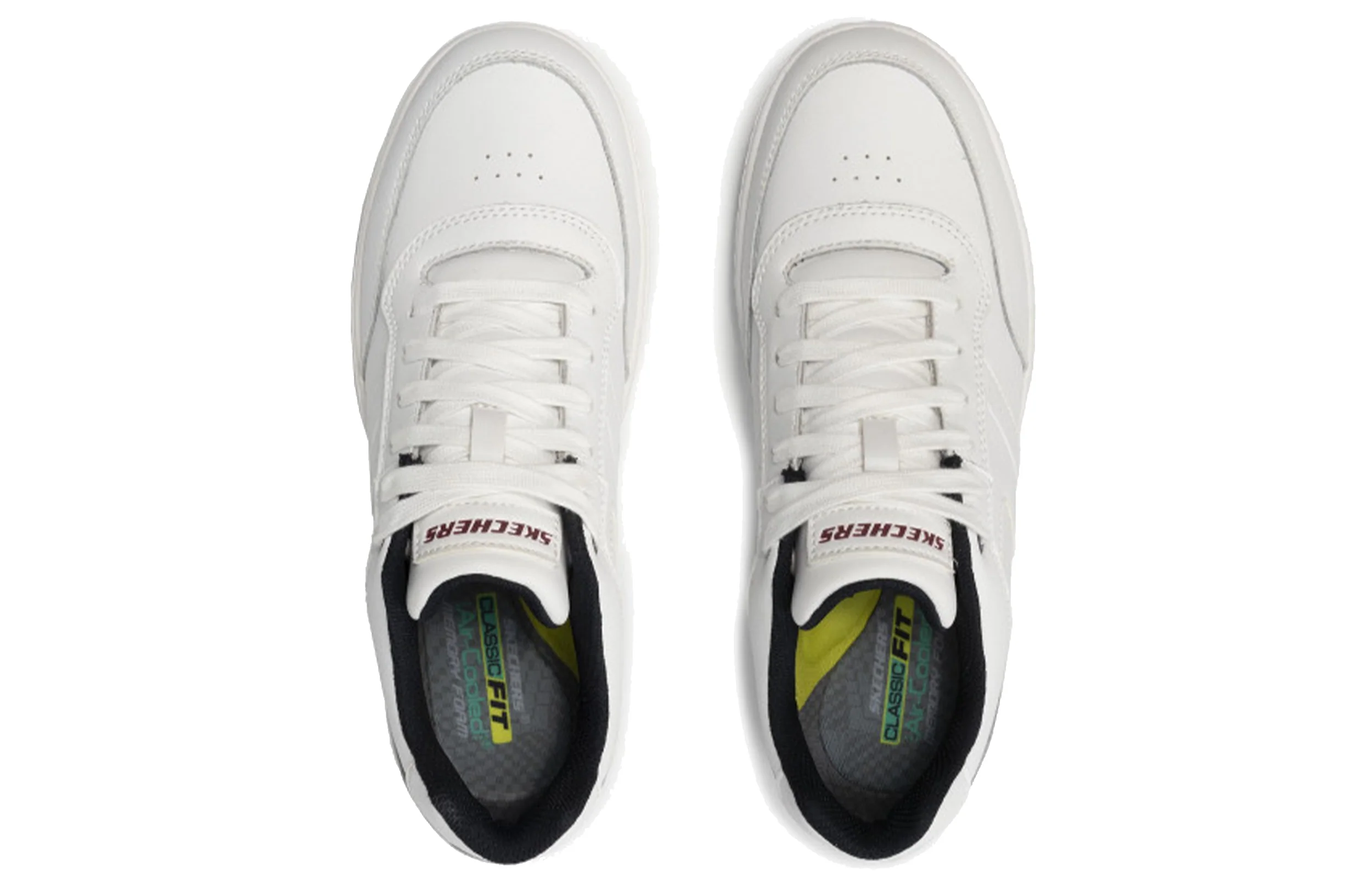 Casual Skateboarding Shoes White 210147-WHT