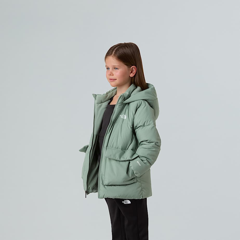 Kids' Down Fleece-Lined Parka
