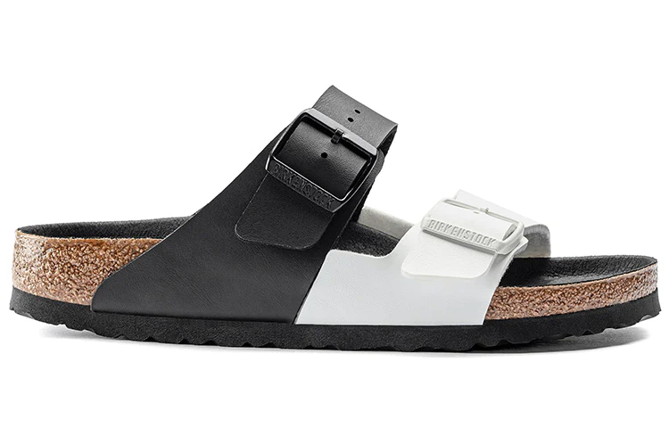 Arizona Series Fashion Black White Colorblock Version Sandals 1019703