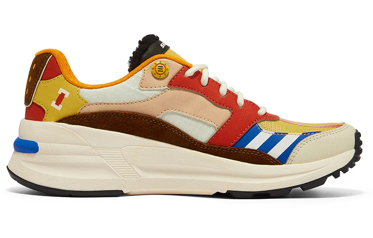 (WMNS) X One Piece Running Shoes Multicolor 'Yellow' 896035-YLMT
