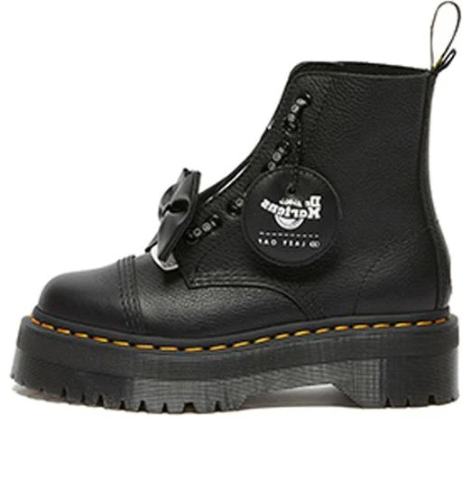 (WMNS) Lazy Oaf x Sinclair Low Platform Boot 'Black Pisa' 27518001