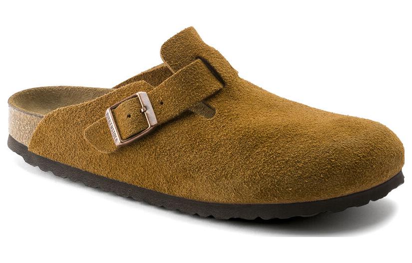 Boston Soft Footbed Regular 'Suede Mink' 1009542