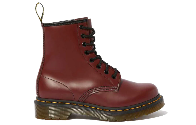 (WMNS) 1460 Smooth Leather Lace Up Boots Dark Red 11821600