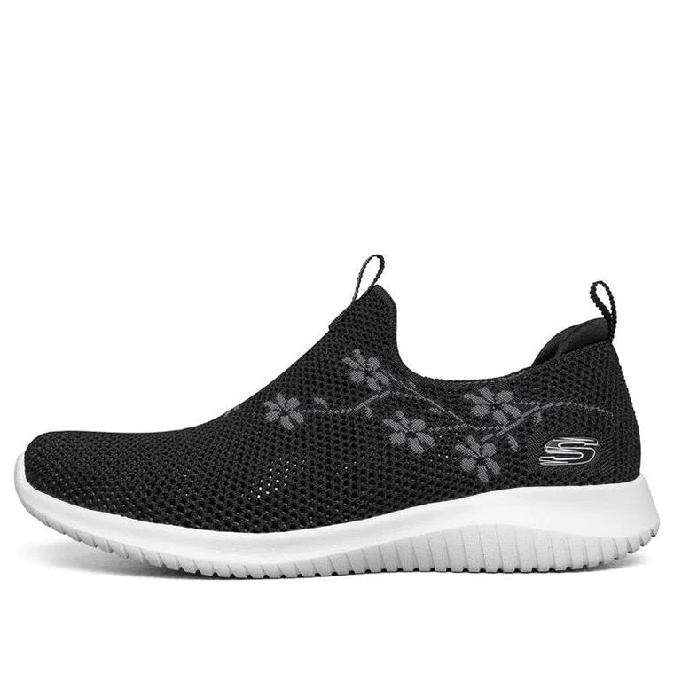 (WMNS) Ultra Flex Breathable Minimalistic Low Tops Athleisure Casual Sports Shoe Black 149431-BKW