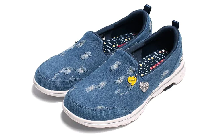 (WMNS) Go Walk 5-Denim Attraction 124212-DEN
