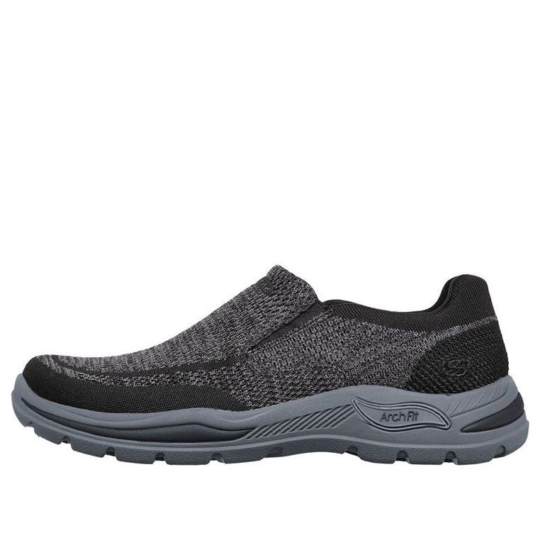Arch Fit Motley Casual Slip-on Black Gray 204495-BLK