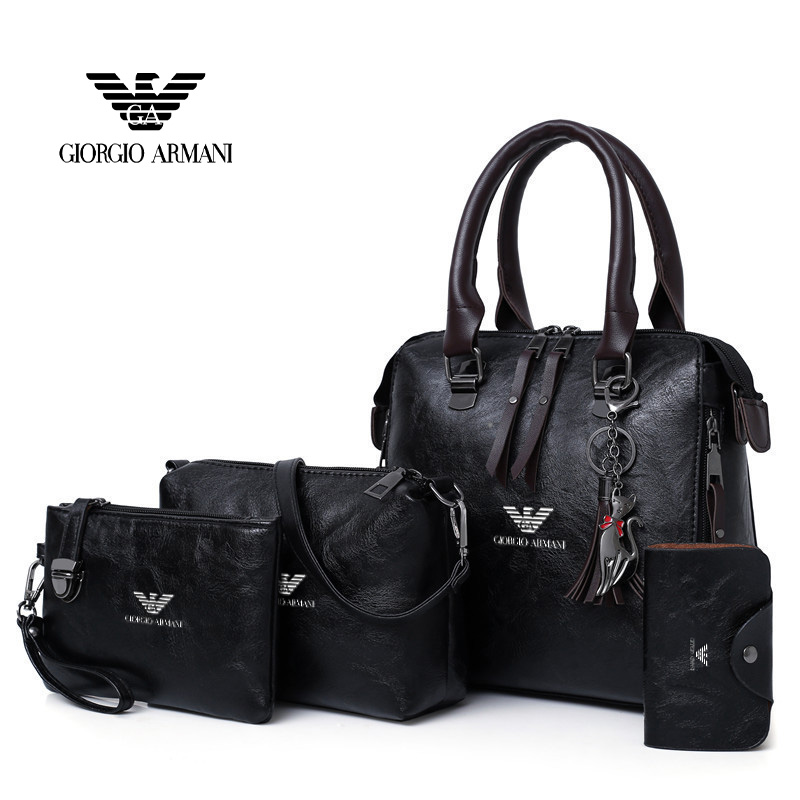 Rokassomu komplekts, dabīgā āda