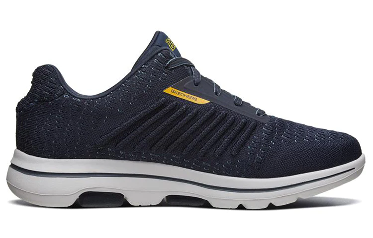 Go Walk 5 Low-Top Blue/Yellow 661035-NVYL