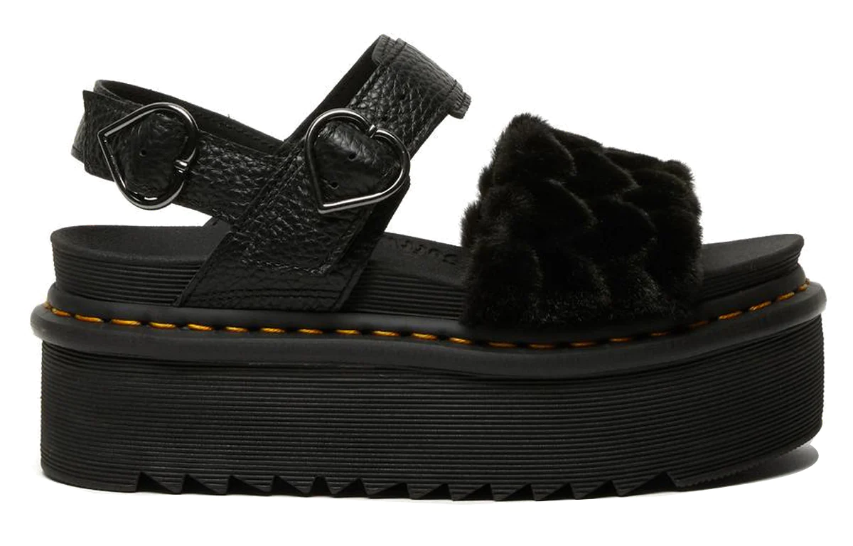 (WMNS) Voss Quad Flatform Sandal Black 26921001