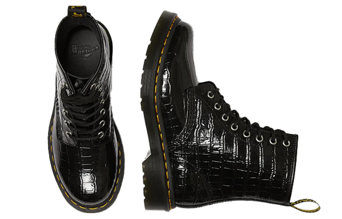 (WMNS) 1460 Patent Leather Crocodile Print 26262001