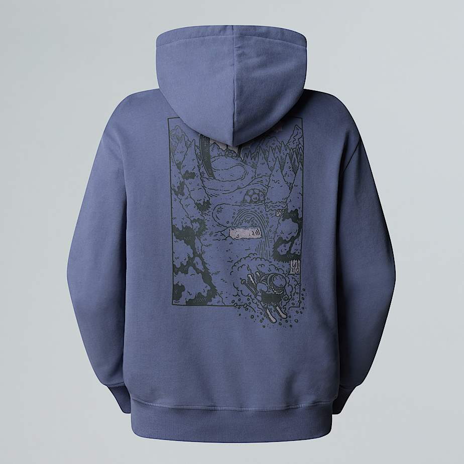 Unisex Powder Days Relaxed Graphic Hoodie