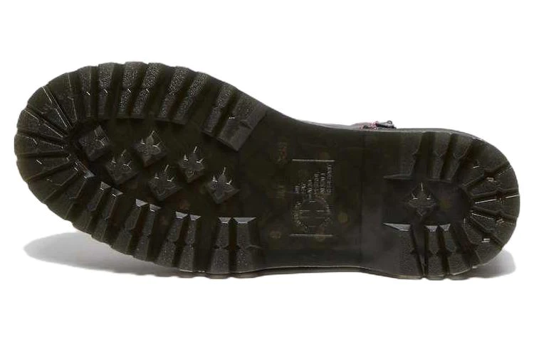 Jadon II Neon Star Leather Platform Boots 'Black' 27617001