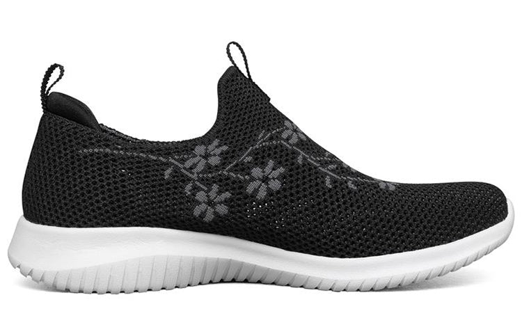 (WMNS) Ultra Flex Breathable Minimalistic Low Tops Athleisure Casual Sports Shoe Black 149431-BKW