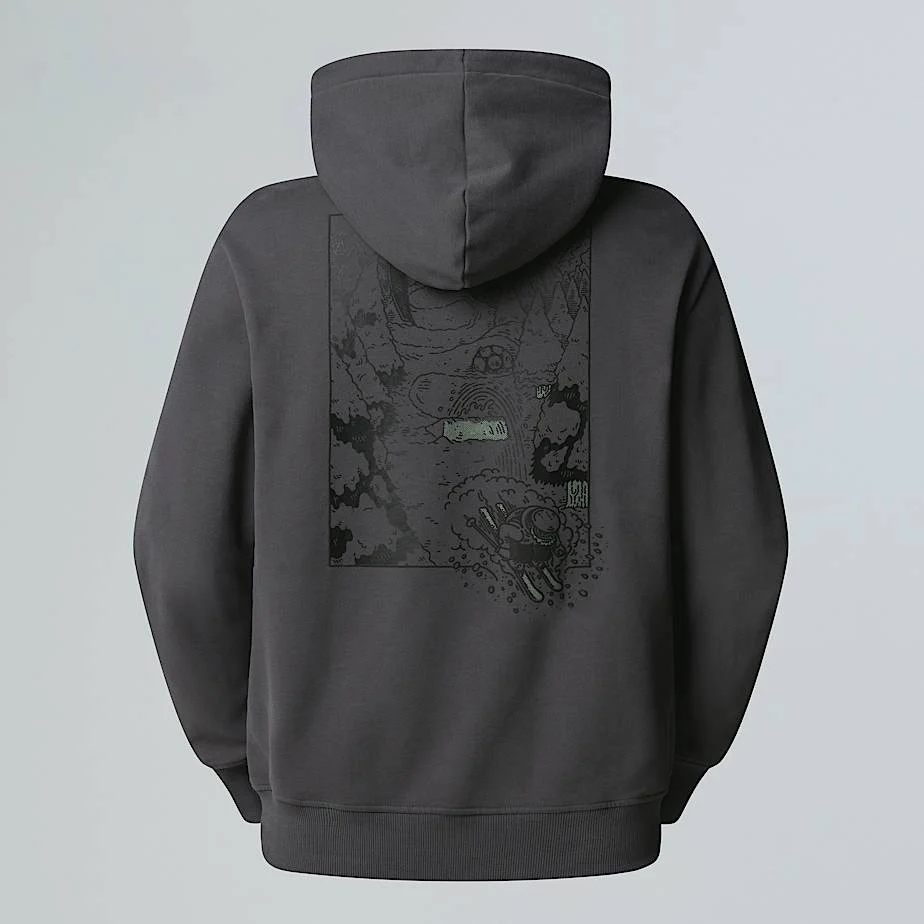 Unisex Powder Days Relaxed Graphic Hoodie