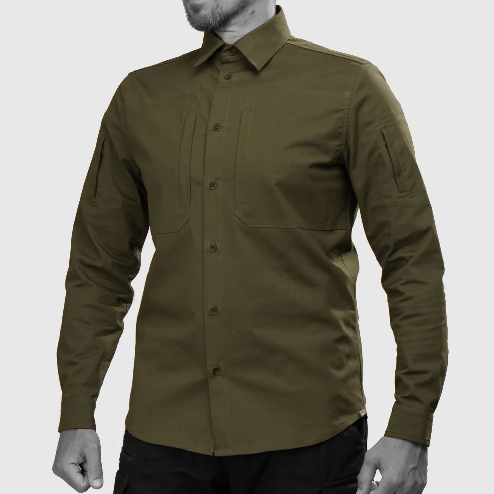 Shirt UATAC President Line Olive