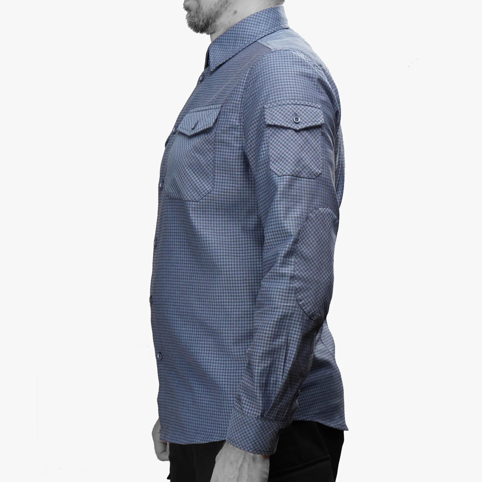 Plaid Shirt UATAC Blue