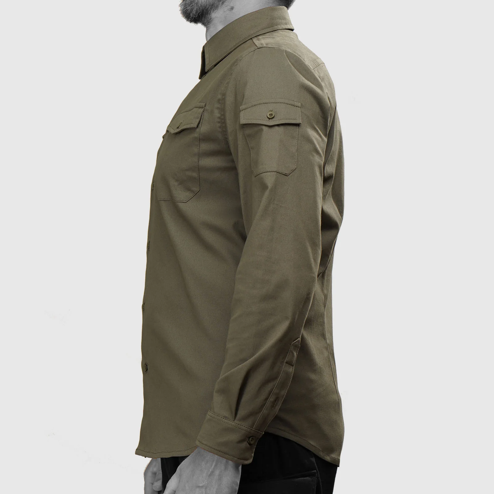 Shirt UATAC President Line Light Olive