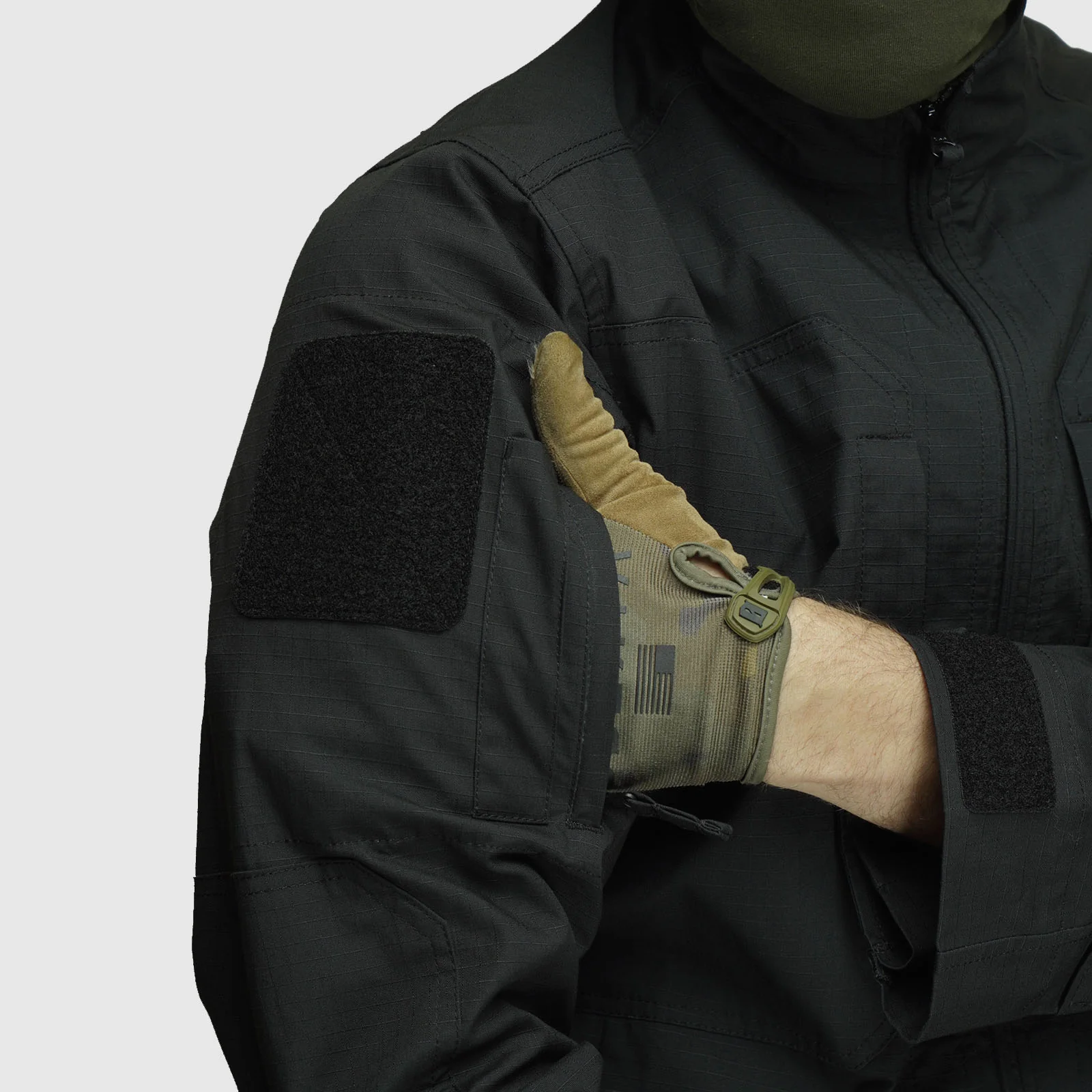 Summer Jacket UATAC Flexible Black (2 patch)