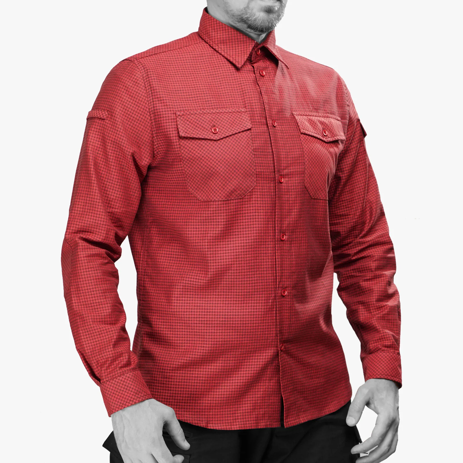 Plaid Shirt UATAC Red