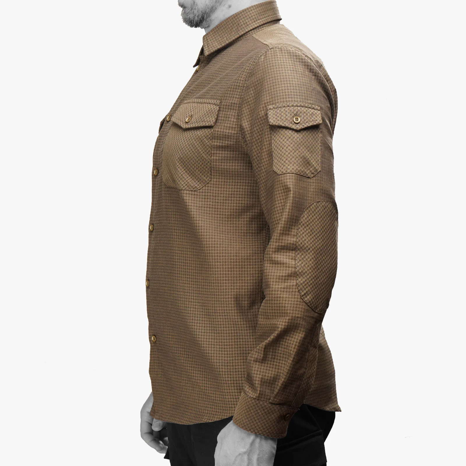 Plaid Shirt UATAC Khaki