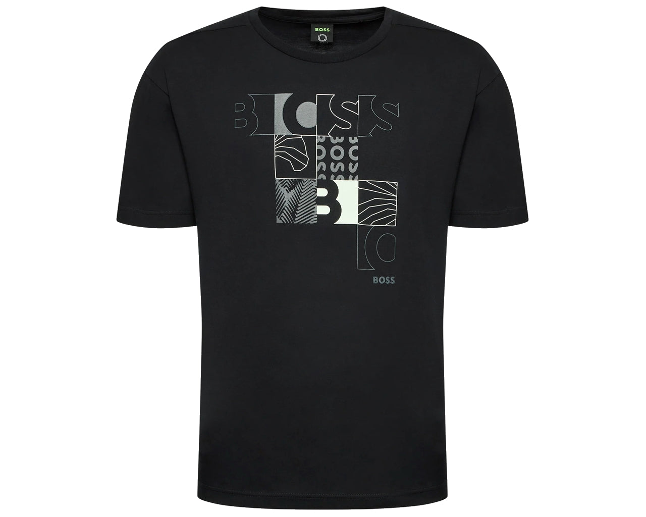 Tirax 1 50466944 Crew Neck T-Shirt Black