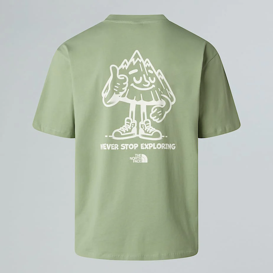 Unisex Mountain Fun Oversized T-Shirt