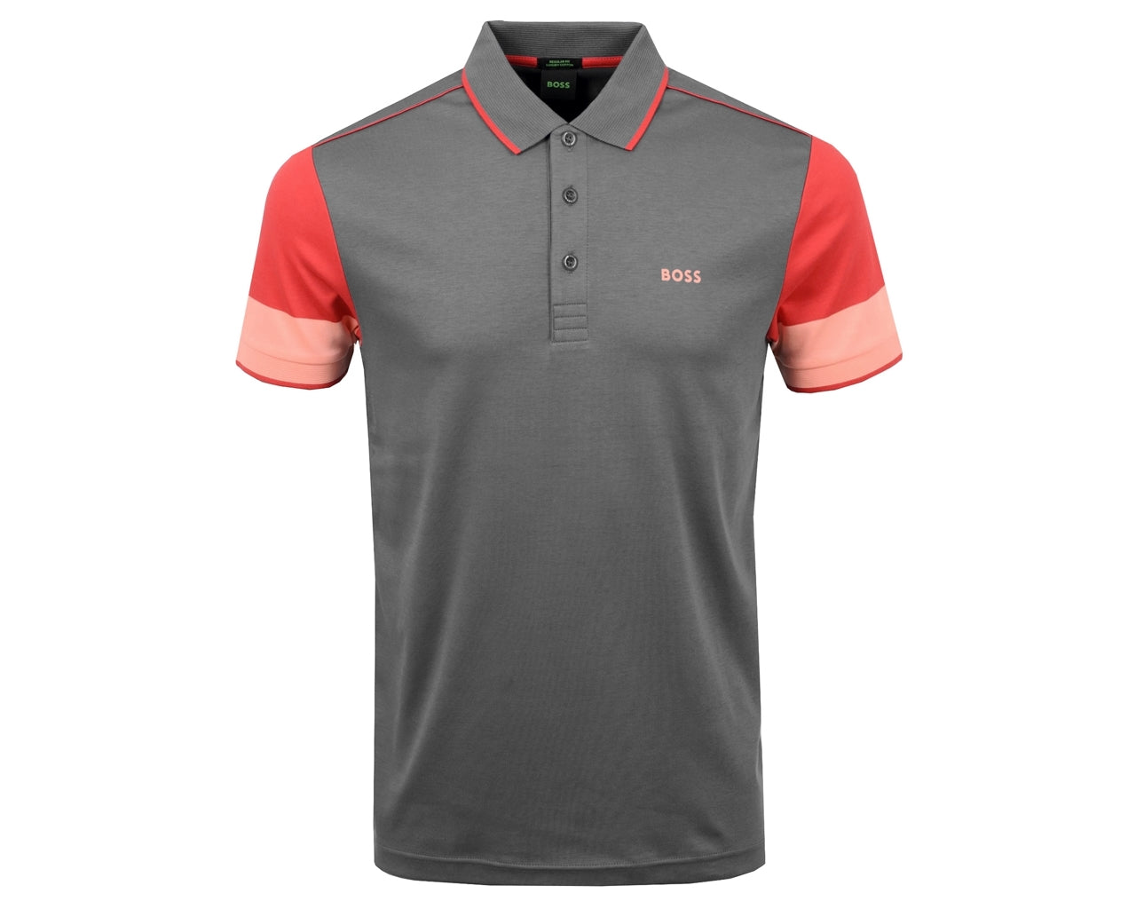 Paddy 11 50473840 021 Regular Fit Polo Shirt Dark Grey