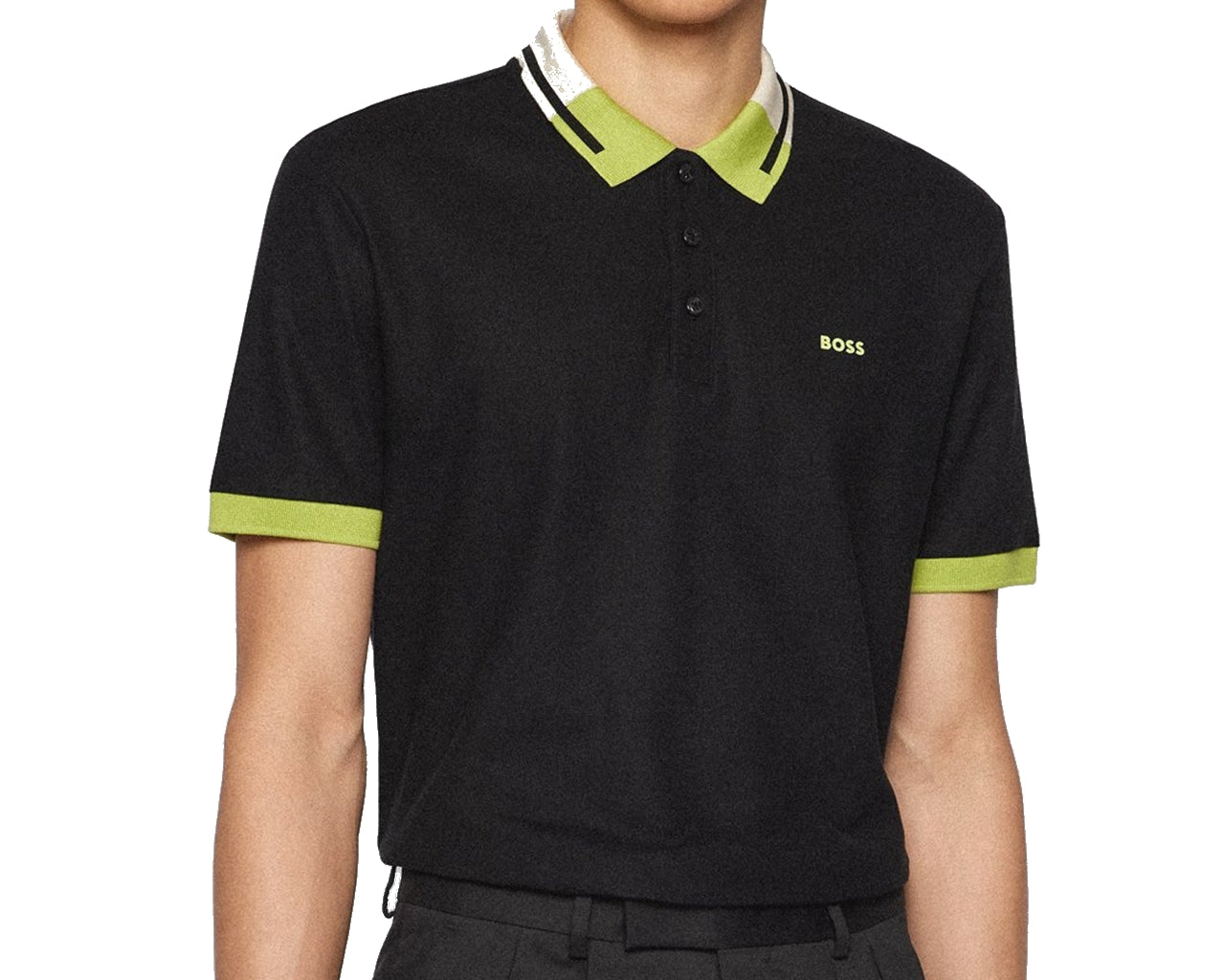 50472032 Paay 159 Regular Fit Polo Shirt Black