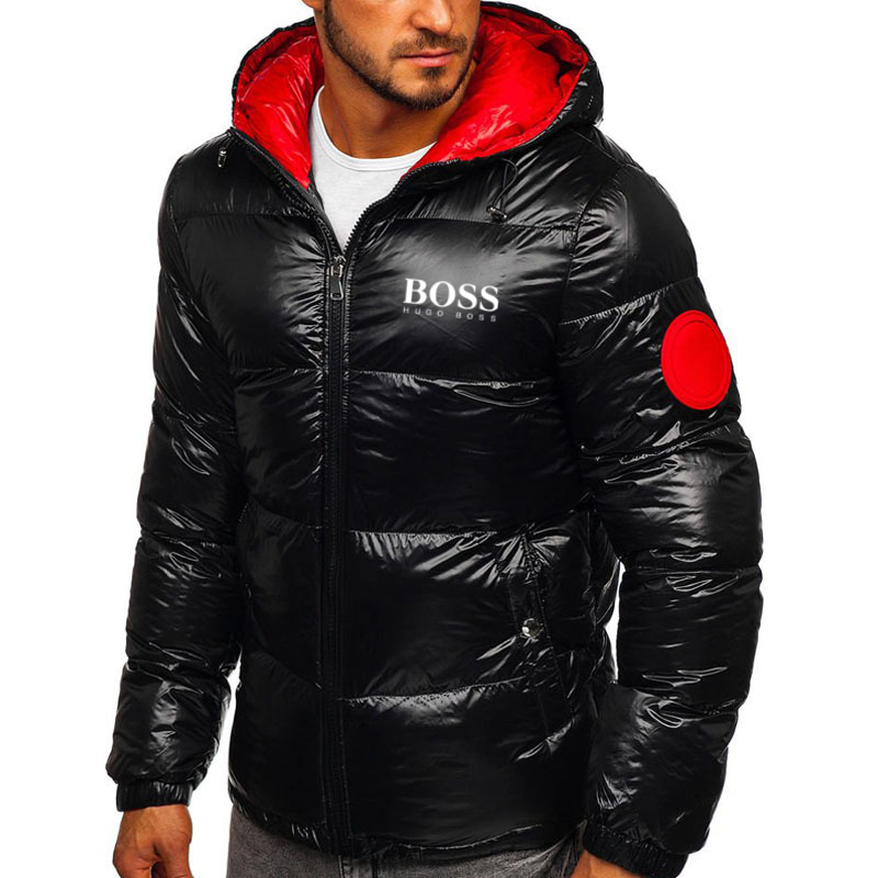 Men's Padded Warm Hooded Jacket