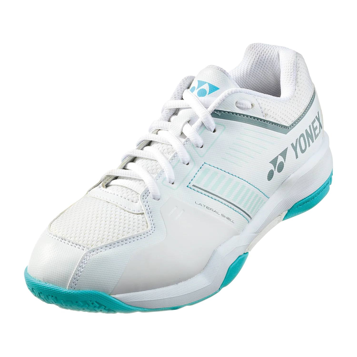 Outlet Power Cushion Strider Flow (White/Mint) LADIES Badminton Shoes