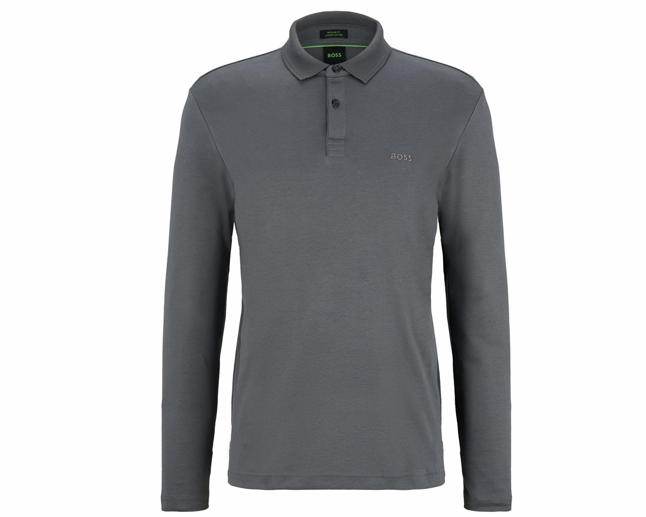 Pirol 50476433 Long Sleeved Polo Shirt Dark Grey
